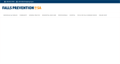 Desktop Screenshot of fallssa.com.au